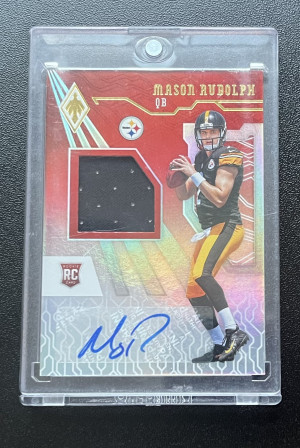 2018 Panini Phoenix Mason Rudolph RPA /199 front