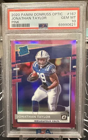 2020 Jonathan Taylor Optic Pink front