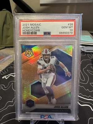 2021 Josh Allen Honeycomb front