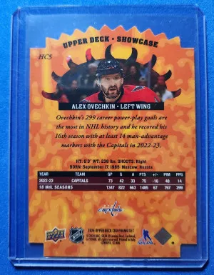 Alex Ovechkin Hot Commodities Certified Diamond Dealer Promo back