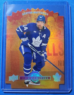 Auston Matthews Hot Commodities Certified Diamond Dealer Promo front
