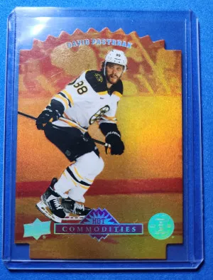 David Pastrnak Hot Commodities Certified Diamond Dealer Promo front