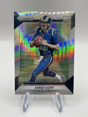 2016 Panini Prizm Jared Goff Silver Holo Rookie front