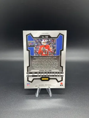 2023 Prizm Josh Allen Red Prizm SSP back
