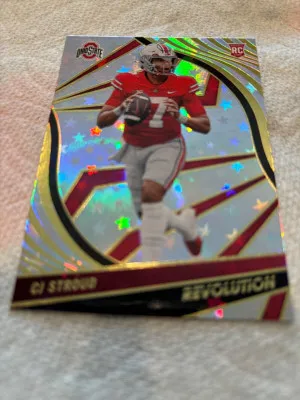 2023 Panini Chronicles DP CJ Stroud Revolution-Astro #23 Houston Texans front