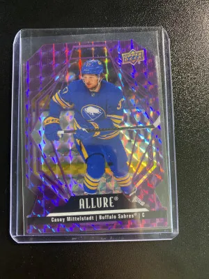 Casey Mittelstadt 22-23 Allure Purple Diamond /10 front