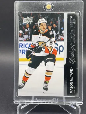 2021-22 Upper Deck Series 2 - Young Guns #451 Mason McTavish (RC) front