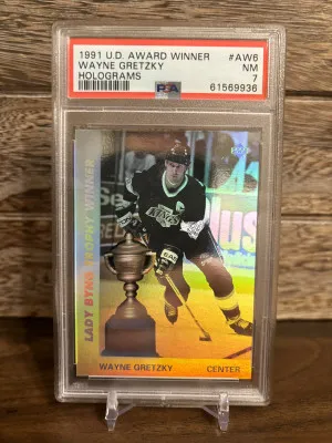 1991 Upper Deck Award Winner Holograms - Wayne Gretzky front