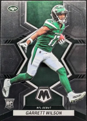2022 Panini Mosaic #276 Garrett Wilson New York Jets RC [105|276] front