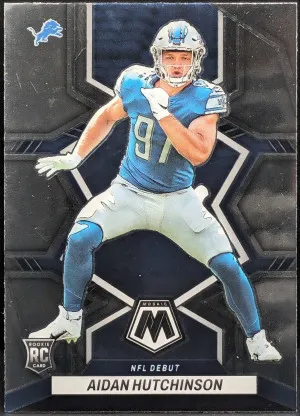 2022 Panini Mosaic #287 Aidan Hutchinson Detroit Lions RC [105|287] front