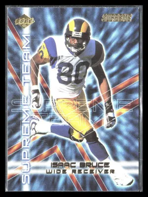 Isaac Bruce 2000 Collector's Edge Supreme #ST12     Supreme Team front