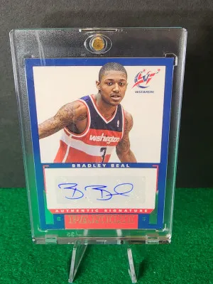 2012-13 Panini Basketball Bradley Beal Rc Auto card no.57 front