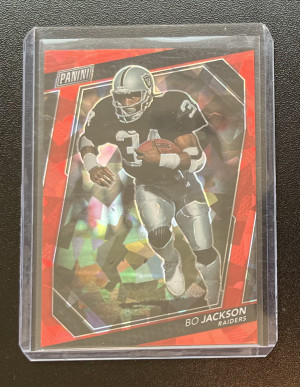 2023 Panini The National Bo Jackson Red /199 front