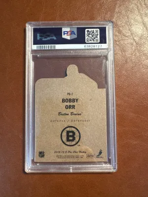 2012 O-Pee-Chee Pop Ups Bobby Orr #PU2 PSA 10 back