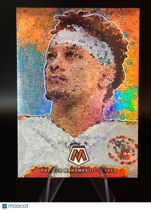 2023 Panini Mosaic Patrick Mahomes II Micro Mosaic SSP Case Hit Chiefs 🔥 front