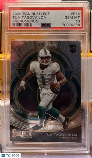 2020 Panini Select Phenomenon Tua Tagovailoa #P16 PSA 10 front
