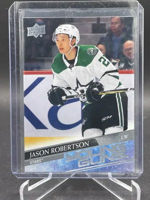2020-21 Upper Deck Young Guns Jason Robertson #235 Rookie RC front