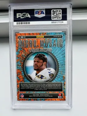 Lamar Jackson 2023 Mosaic Micro Mosaic Prizm SSP 
MVP🔥 back