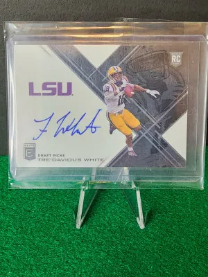 2017 Donruss Colgate Tre'Davious White Rc Auto front