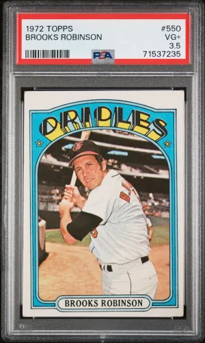 1972 Topps Brooks Robinson front