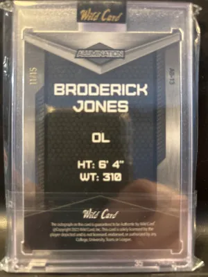 Broderick Jones back