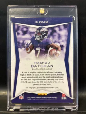 Rashod Bateman back