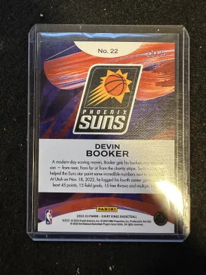 2023 Court Kings Devin Booker Master Strokes 10/25 back