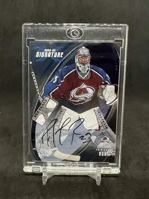 Patrick Roy 2002-03 In The Game Be A Player Signature Auto #139 front