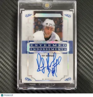 Ray Bourque Esteemed Endorsements Auto /28 2022-23 Artifacts EE-RB Boston Bruins front