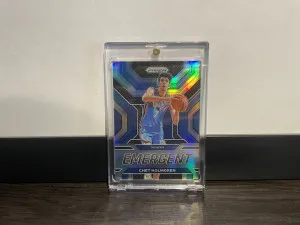 Chet Holmgren Emergent Silver Holo Rookie front