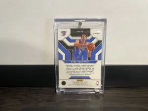 Chet Holmgren Emergent Silver Holo Rookie back