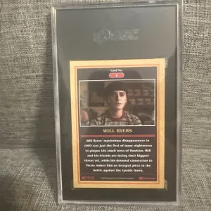2023 Zercool Stranger Things Will Byers Metal Green /50 back