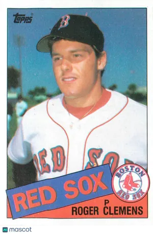 Roger Clemens 1985 Topps #181 RC Baseball front