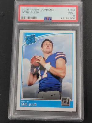 2018 Donruss Josh Allen Rated Rookie front