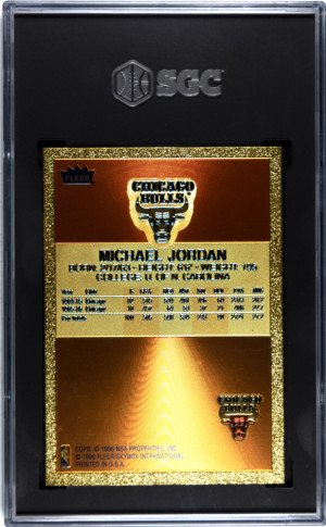 1996-97 Fleer Michael Jordan SGC 10 back