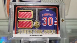 2017 Masked Men - Stack The Pads Henrik Lundqvist 1/1 front
