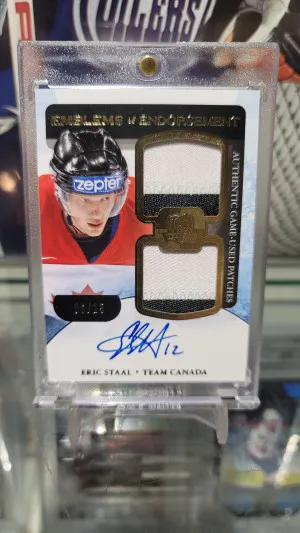 11-12 The Cup - #EE-ES Eric Staal Emblems of Endorsement front