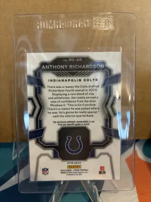 Anthony Richardson back