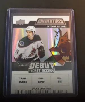 Dylan Guenther Credentials Debut front