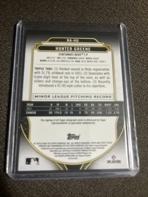 Hunter Greene back