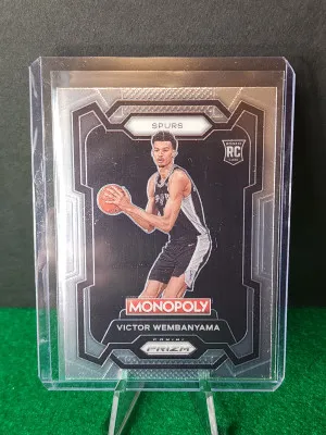 23-24 Monopoly Prizm Victor Wembanyama Rc front