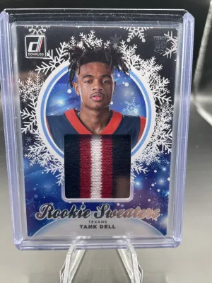 2023 Panini Donruss Tank Dell Rookie Sweater front