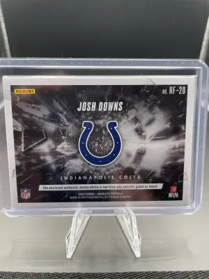 2023 Panini Absolute Rookie Force Josh Downs back