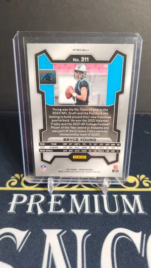 2023 Prizm Orange Disco Bryce Young back