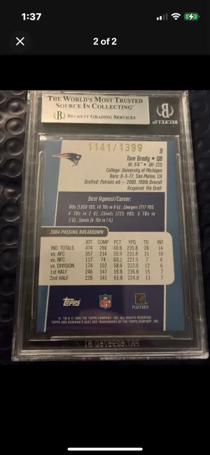 Tom Brady back