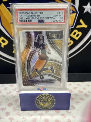 Pat Freiermuth Select XRC PSA 10 front