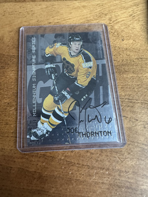 1999 In The Game Auto Joe Thornton front