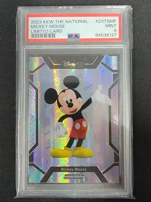 2023 The National Mickey Mouse Limited PSA 9 #'d /500 front