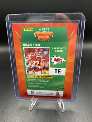 2023 Donruss Crunch Time Travis Kelce back