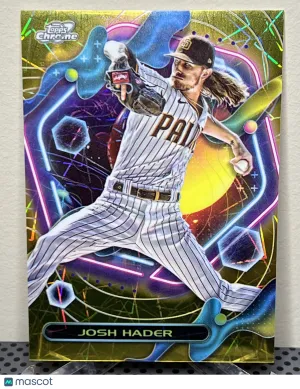 2023 Topps Cosmic Chrome Josh Hader Gold /50 front